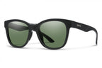 Caper zonnebril dames matzwart/ groen
