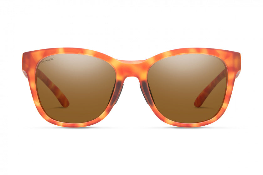Caper zonnebril dames rood havana/ bruin