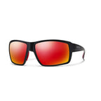 Zonnebril fireside heren matzwart/rood