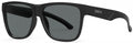 zonnebril Lowdown Slim 2 unisex cat. 3 rechthoekig zwart