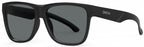 zonnebril Lowdown Slim 2 unisex cat. 3 rechthoekig zwart