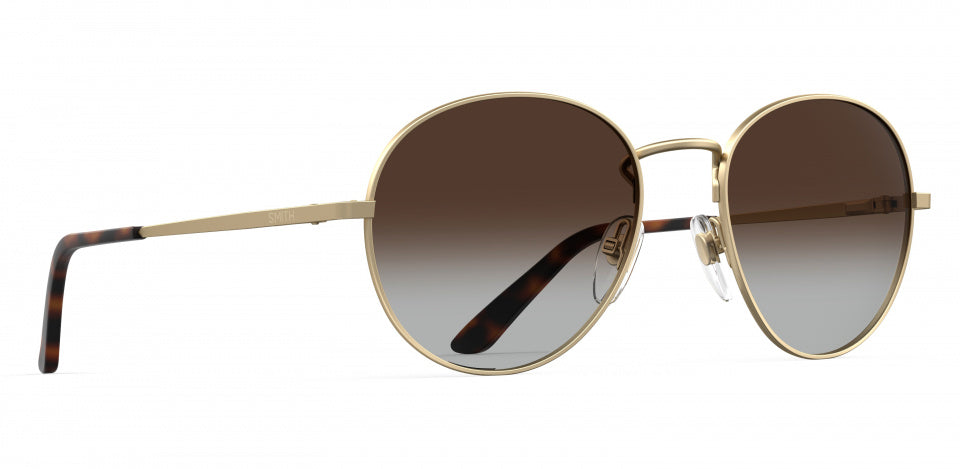 Zonnebril Prep unisex cat 3 polycarbonaat goud/bruin