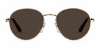 Zonnebril Prep unisex cat 3 polycarbonaat goud/lichtbruin