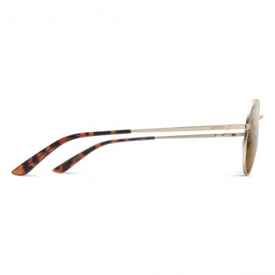 Smith Zonnebril Prep unisex cat 3 polycarbonaat goud/matbruin