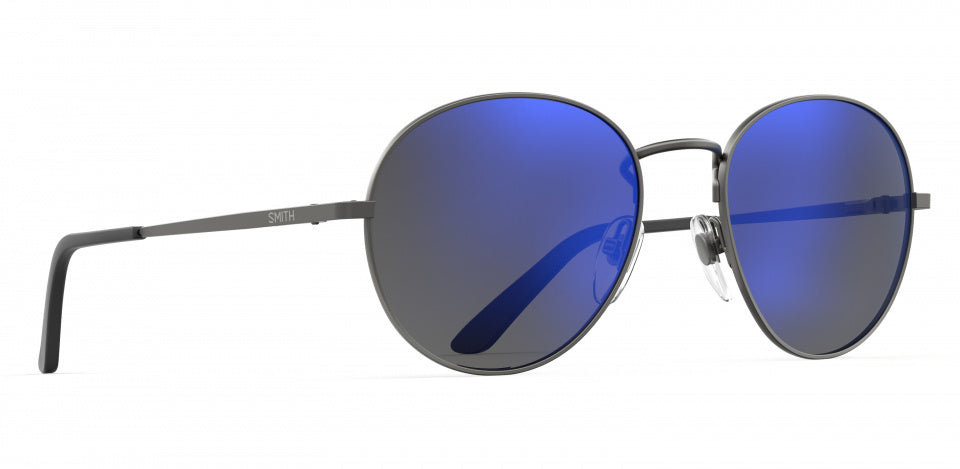 Zonnebril Prep unisex cat 3 polycarbonaat zilver/blauw