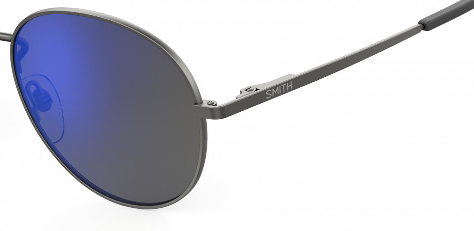Zonnebril Prep unisex cat 3 polycarbonaat zilver/blauw