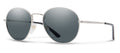 Smith Zonnebril Prep unisex cat 3 polycarbonaat zilver/matgrijs
