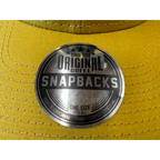 snapback cap mibo yellow