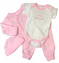 babykleding set Princess roze 4-delig mt 50/56