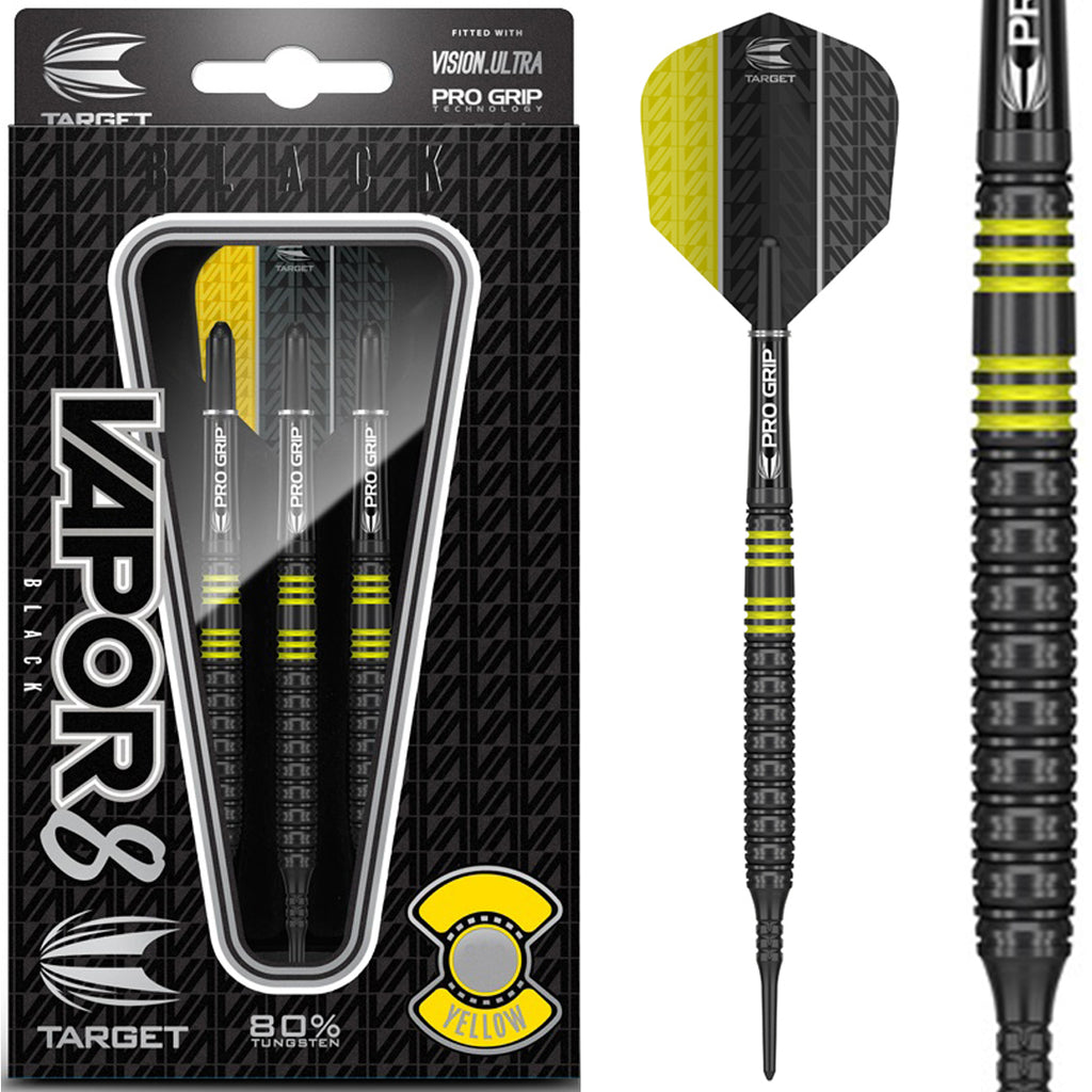 Softtip Target Vapor8 Black Yellow 80%