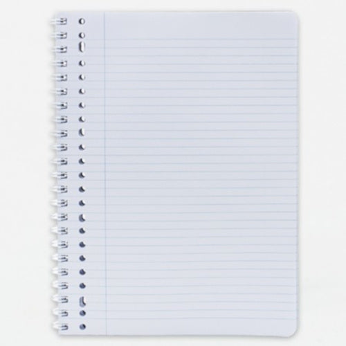 schrijfblok lijnen A4 papier wit