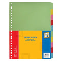 tabbladen PP 23-rings A4 10 stuks