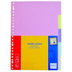 tabbladen 23-rings A4 karton 5 stuks