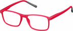 Solar Leesbril SLR03 unisex acryl rood sterkte +2,50