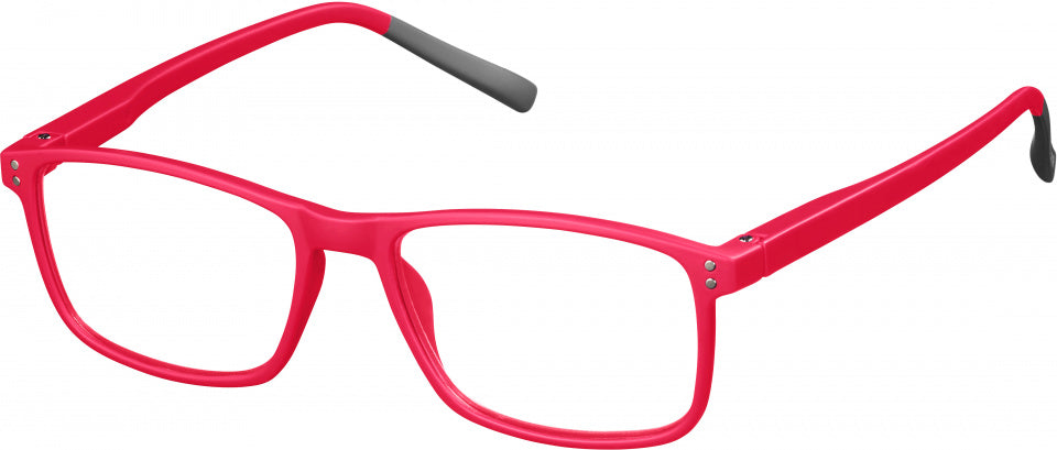 Solar Leesbril SLR03 unisex acryl rood sterkte +1,00