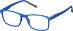 leesbril SLR03 unisex acryl blauw sterkte +1,00