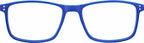 leesbril SLR03 unisex acryl blauw sterkte +1,00