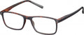 leesbril SLR03 unisex acryl bruin sterkte +1,00
