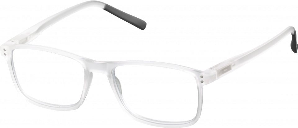 leesbril SLR03 unisex acryl transparant sterkte +3,00