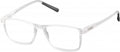 leesbril SLR03 unisex acryl transparant sterkte +3,00