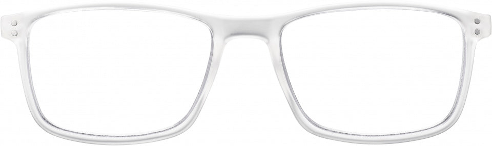 leesbril SLR03 unisex acryl transparant sterkte +1,00