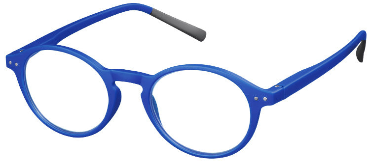leesbril SLR01 unisex acryl kobaltblauw sterkte +2,00