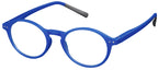 leesbril SLR01 unisex acryl kobaltblauw sterkte +2,00