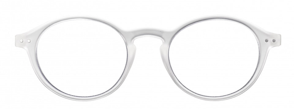 Solar Leesbril SLR01 unisex acryl transparant sterkte +3,00