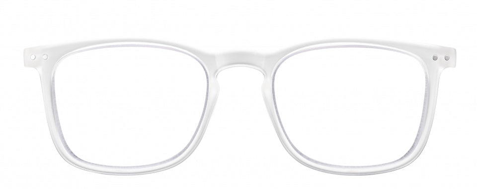 leesbril SLR02 unisex acryl transparant sterkte +1,00