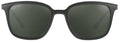 zonnebril Chester unisex cat.3 rechthoekig zwart/groen