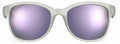 zonnebril Soledad unisex cat.3 vierkant transparant/grijs