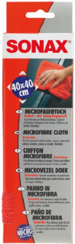 Sonax microfasertuch außen - der lackpflegeprofi microfibre cloth