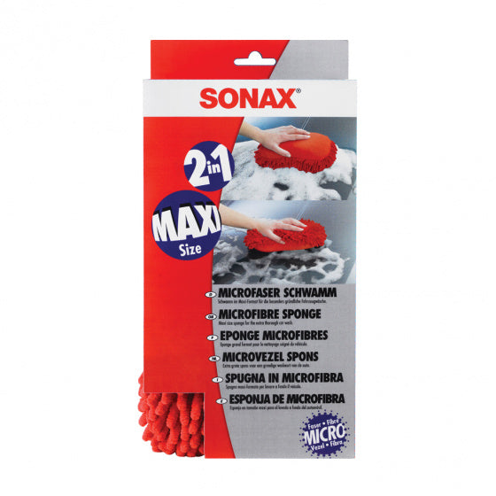 Sonax reinigungsschwamm microfiber sponge