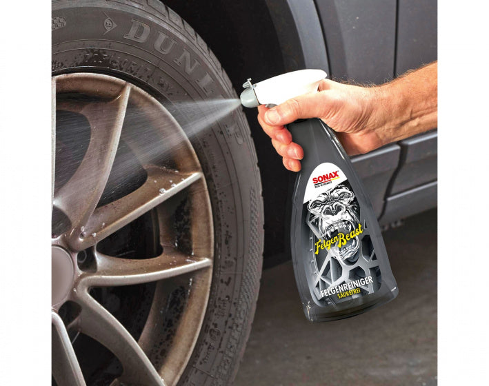 Sonax – beast velgenreiniger – zuurvrij – kleur veranderende formule - veilig voor alle soorten lak - gemakkelijk in gebruik - 1000ml