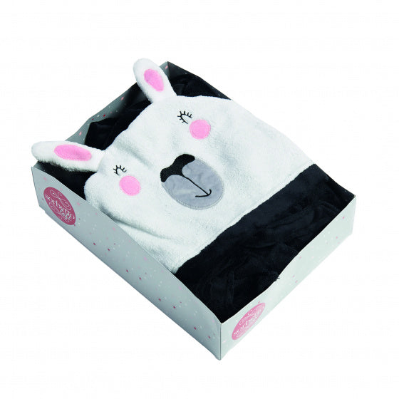 badjas Navidad dames polyester zwart maat L/XL