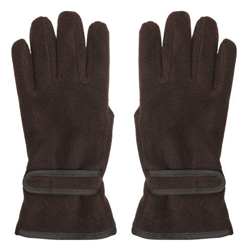 handschoenen Owen heren fleece bruin one-size