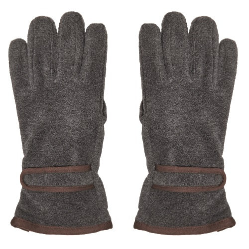 handschoenen Owen heren fleece grijs one-size