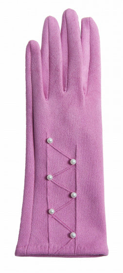 handschoenen Cristelle touchscreen dames roze one-size
