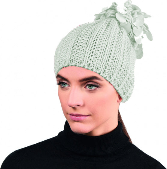 muts Madison dames acryl grijs one-size