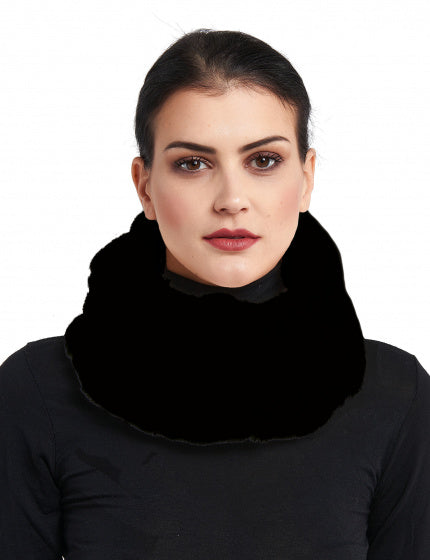 sjaal Julia dames polyester zwart one-size