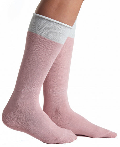 sokken Penny dames polyester roze maat 36-41