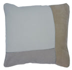 Rox living Kussen patchwork 45 x 45 cm textiel beige/taupe