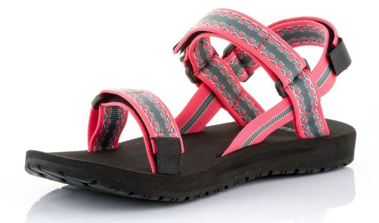 sandalen classic dames EVA/polyester grijs/roze maat 41