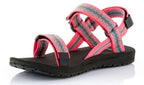 sandalen classic dames EVA/polyester grijs/roze maat 41