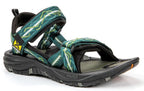 sandalen Gobi heren polyester/EVA/microfiber groen mt 37