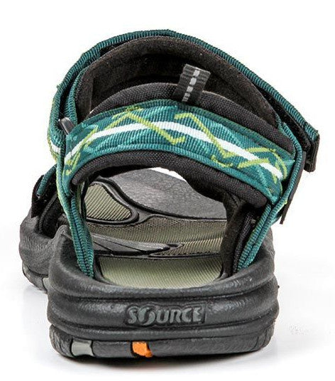 sandalen Gobi heren polyester/EVA/microfiber groen mt 37