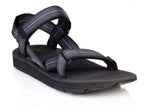 sandalen Stream heren EVA/polyester grijs/zwart mt 37