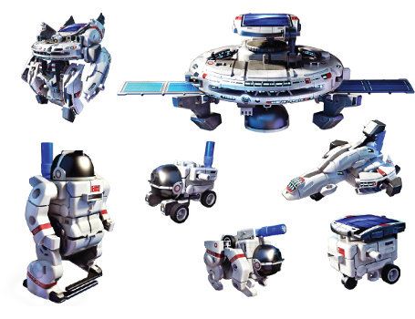 POWERplus-EcoSavers Space Explorer solar bouwpakket