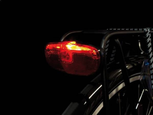 Spanninga LED Duxo achterlicht. montage 80mm incl. batterijen (werkplaatsverpakking)