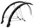 Spatbord Set 60mm Kunststof 24 Inch Zwart